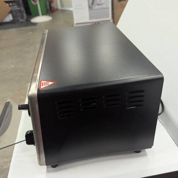 KitchenSmith 4-Slice Toaster Oven – Stainless Steel, Compact, 1000W - Picture 4 of 4